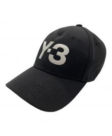 Y-3（ワイスリー）の古着「LOGO CAP」｜ブラック