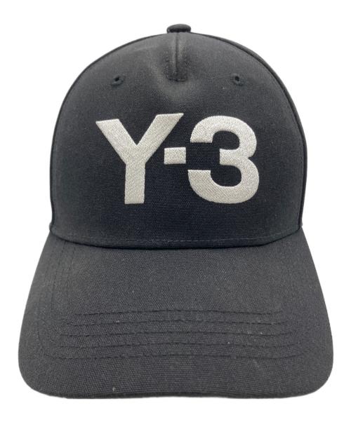 Y-3（ワイスリー）Y-3 (ワイスリー) LOGO CAP ブラック サイズ:Ｍの古着・服飾アイテム