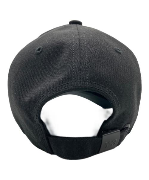 Y-3（ワイスリー）Y-3 (ワイスリー) LOGO CAP ブラック サイズ:Ｍの古着・服飾アイテム