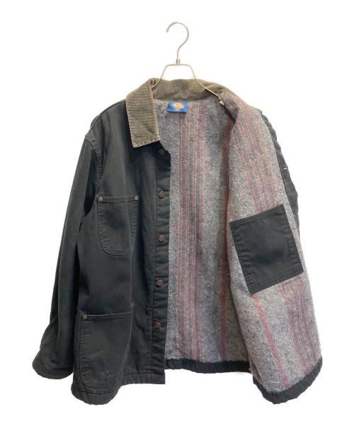 Dickies（ディッキーズ）Dickies (ディッキーズ) カバーオール ブラック サイズ:Lの古着・服飾アイテム