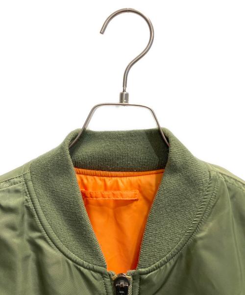 ALPHA（アルファ）ALPHA (アルファ) MA-1ジャケット オリーブ サイズ:XLの古着・服飾アイテム