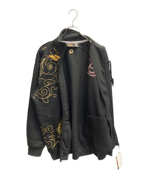 akademiks（アカデミクス）akademiks (アカデミクス) ジップジャケット ブラック サイズ:ＸXLの古着・服飾アイテム