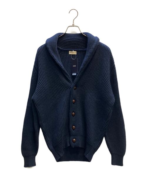 Glenmac（グレンマック）Glenmac (グレンマック) SHIPS (シップス) 厚手カーディガン ネイビー サイズ:42の古着・服飾アイテム