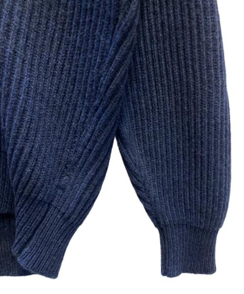 Glenmac（グレンマック）Glenmac (グレンマック) SHIPS (シップス) 厚手カーディガン ネイビー サイズ:42の古着・服飾アイテム