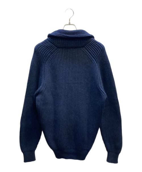 Glenmac（グレンマック）Glenmac (グレンマック) SHIPS (シップス) 厚手カーディガン ネイビー サイズ:42の古着・服飾アイテム