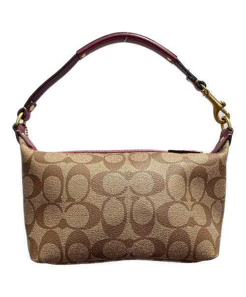 COACH（コーチ）COACH (コーチ) ハンドバッグ ベージュの古着・服飾アイテム