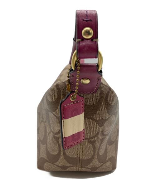 COACH（コーチ）COACH (コーチ) ハンドバッグ ベージュの古着・服飾アイテム