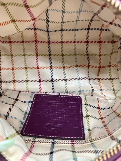COACH（コーチ）COACH (コーチ) ハンドバッグ ベージュの古着・服飾アイテム