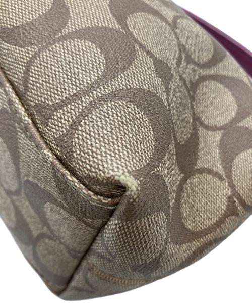 COACH（コーチ）COACH (コーチ) ハンドバッグ ベージュの古着・服飾アイテム