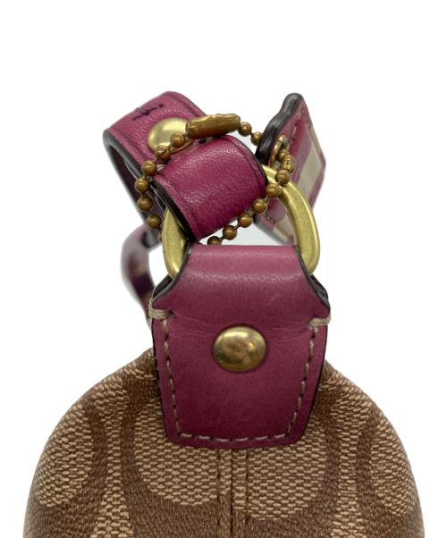 COACH（コーチ）COACH (コーチ) ハンドバッグ ベージュの古着・服飾アイテム