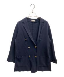 MACKINTOSH PHILOSOPHY（マッキントッシュ フィロソフィー）の古着「ダブルニットジャケット」｜ネイビー