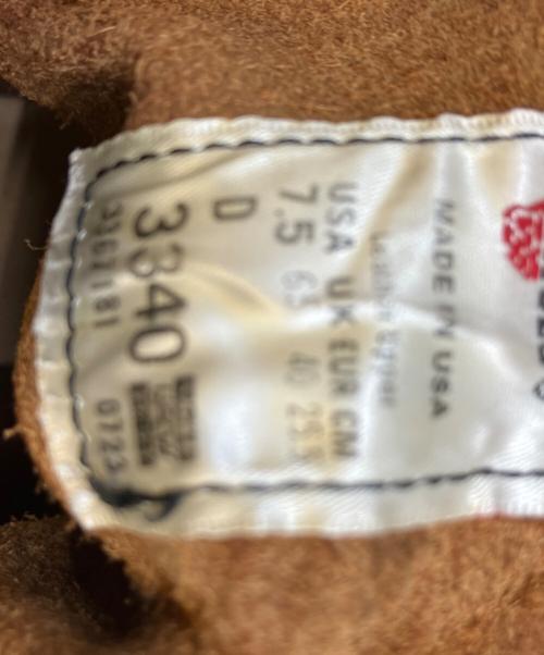 RED WING（レッドウィング）RED WING (レッドウィング) Blacksmith ブラウン サイズ:25.5cmの古着・服飾アイテム