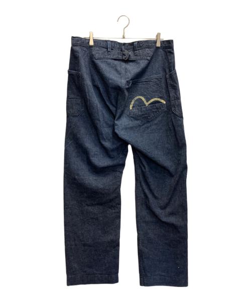 EVISU（エヴィス）EVISU (エヴィス) WAREHOUSE (ウエアハウス) EVISU× WAREHOUSE　デニムパンツ インディゴ サイズ:36の古着・服飾アイテム