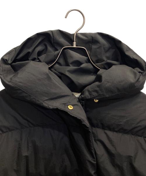 pual ce cin（ピュアルセシン）pual ce cin (ピュアルセシン) フレンチダックダウンフードコート ブラック サイズ:FREEの古着・服飾アイテム