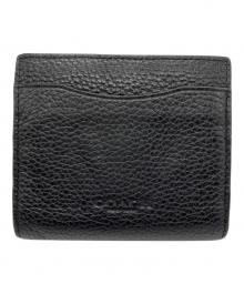 COACH（コーチ）の古着「2つ折り財布」｜ブラック