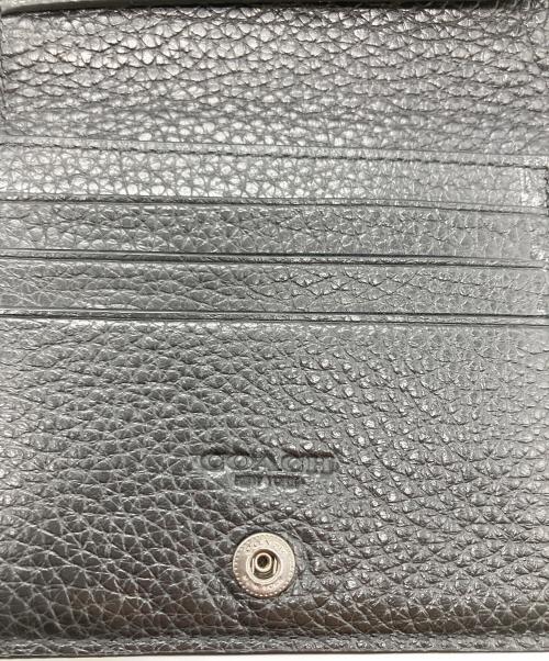 COACH（コーチ）COACH (コーチ) 2つ折り財布 ブラックの古着・服飾アイテム