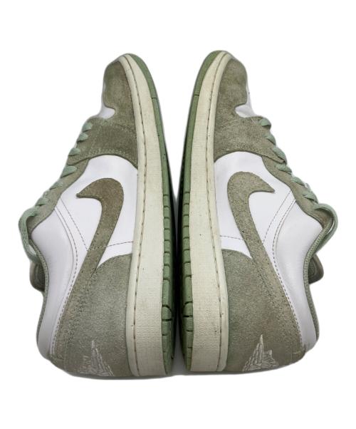 NIKE（ナイキ）NIKE (ナイキ) Air Jordan 1 Low ホワイト×グリーン サイズ:26の古着・服飾アイテム