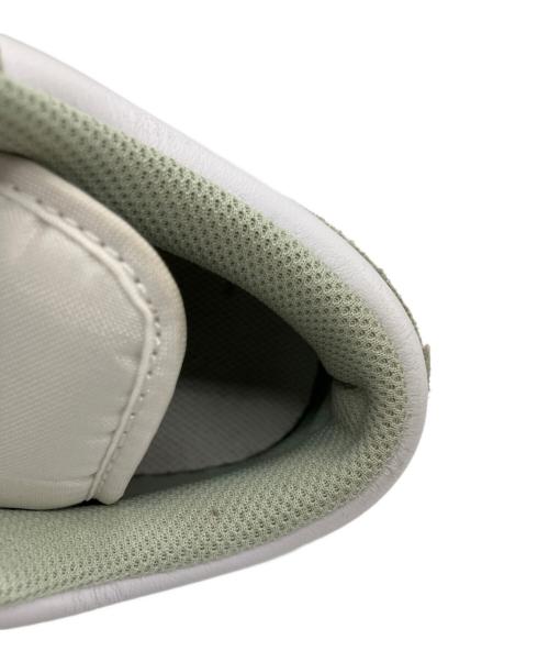 NIKE（ナイキ）NIKE (ナイキ) Air Jordan 1 Low ホワイト×グリーン サイズ:26の古着・服飾アイテム
