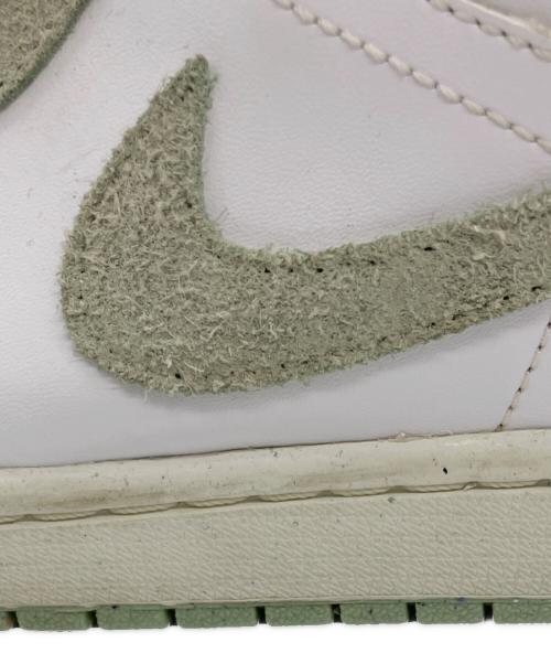 NIKE（ナイキ）NIKE (ナイキ) Air Jordan 1 Low ホワイト×グリーン サイズ:26の古着・服飾アイテム