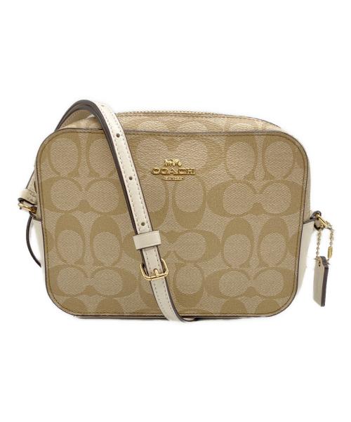 COACH（コーチ）COACH (コーチ) ショルダーバッグ ベージュの古着・服飾アイテム