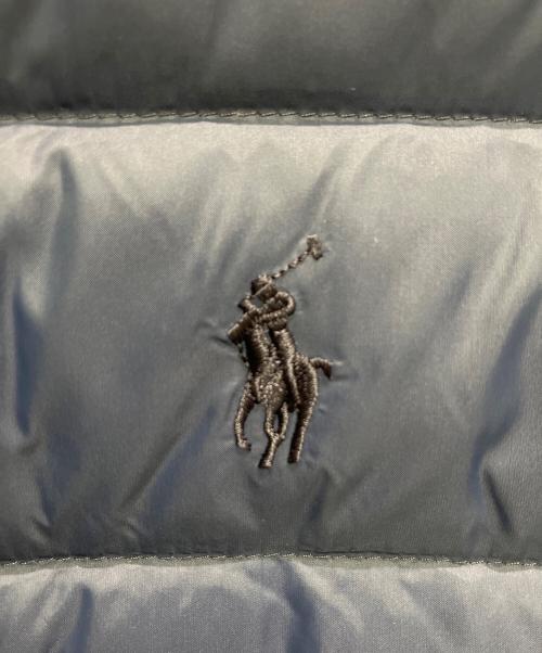 POLO RALPH LAUREN（ポロ・ラルフローレン）POLO RALPH LAUREN (ポロ・ラルフローレン) 切替ダウンパーカー ネイビー サイズ:Lの古着・服飾アイテム