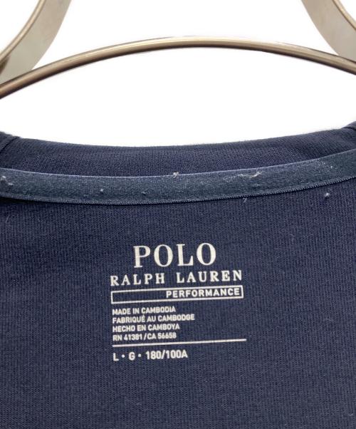 POLO RALPH LAUREN（ポロ・ラルフローレン）POLO RALPH LAUREN (ポロ・ラルフローレン) 切替ダウンパーカー ネイビー サイズ:Lの古着・服飾アイテム