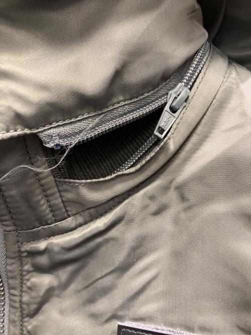 ALPHA（アルファ）ALPHA (アルファ) フーデッドリブジャケット ブラック サイズ:XLの古着・服飾アイテム