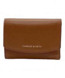 CHARLES & KEITH（チャールズアンドキース）の古着「3つ折り財布」｜ブラウン
