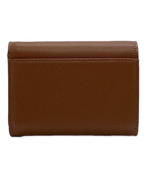 CHARLES & KEITH（チャールズアンドキース）CHARLES & KEITH (チャールズアンドキース) 3つ折り財布 ブラウンの古着・服飾アイテム