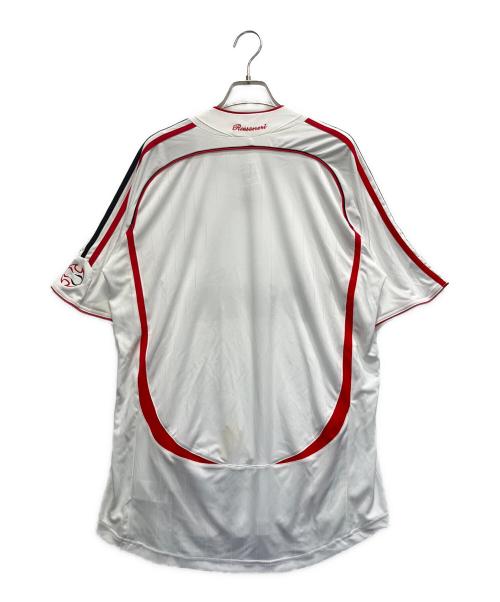 adidas（アディダス）adidas (アディダス) ゲームシャツ ホワイト サイズ:M 未使用品の古着・服飾アイテム