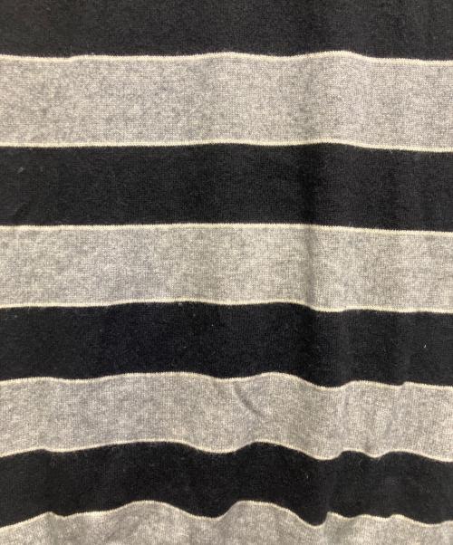 BURBERRY BLUE LABEL（バーバリー ブルー レーベル）BURBERRY BLUE LABEL (バーバリー ブルー レーベル) ニットワンピース グレー×ブラック サイズ:Mの古着・服飾アイテム