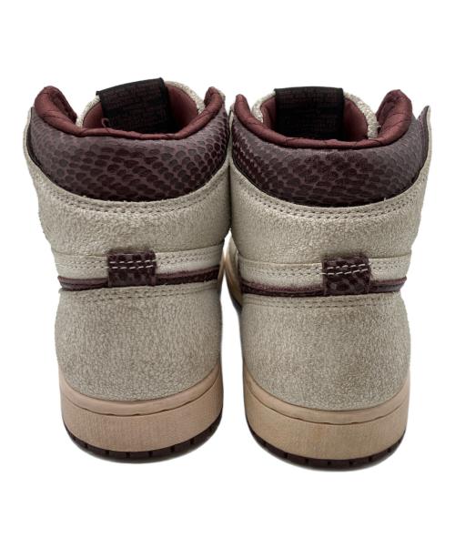 NIKE（ナイキ）NIKE (ナイキ) A Ma Maniere (ア・マ・マニエール) Air Jordan 1 High OG ホワイト×ブラウン サイズ:24.5の古着・服飾アイテム