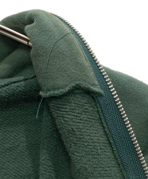 A BATHING APE（ア ベイシング エイプ）A BATHING APE (ア ベイシング エイプ) ジップパーカー グリーン サイズ:Mの古着・服飾アイテム