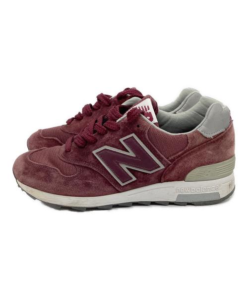 NEW BALANCE（ニューバランス）NEW BALANCE (ニューバランス) スニーカー ワインレッド サイズ:24の古着・服飾アイテム