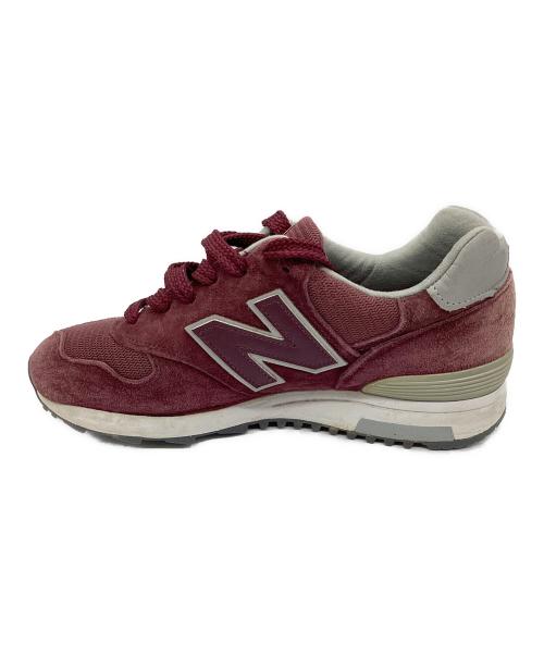 NEW BALANCE（ニューバランス）NEW BALANCE (ニューバランス) スニーカー ワインレッド サイズ:24の古着・服飾アイテム
