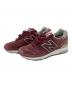 NEW BALANCE（ニューバランス）の古着「スニーカー」｜ワインレッド
