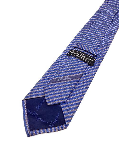 Salvatore Ferragamo（サルヴァトーレ フェラガモ）Salvatore Ferragamo (サルヴァトーレ フェラガモ) ネクタイ ブルー サイズ:不明の古着・服飾アイテム