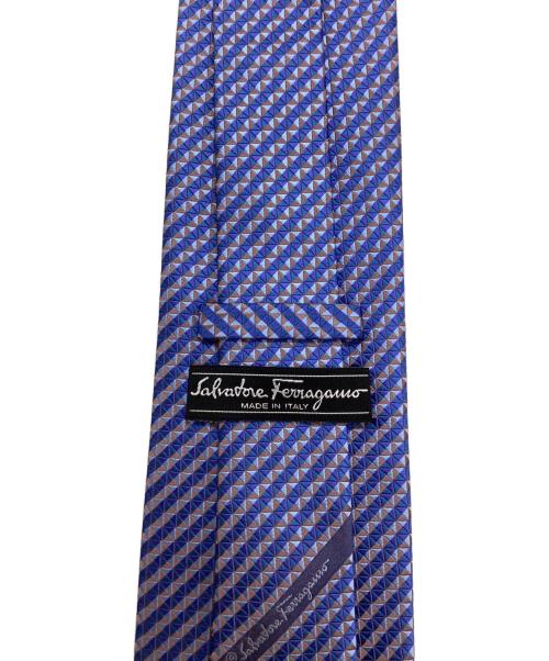 Salvatore Ferragamo（サルヴァトーレ フェラガモ）Salvatore Ferragamo (サルヴァトーレ フェラガモ) ネクタイ ブルー サイズ:不明の古着・服飾アイテム