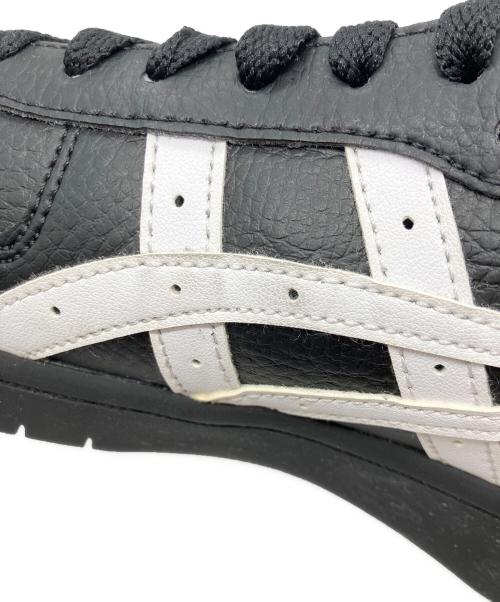 asics（アシックス）asics (アシックス) ローカットスニーカー ブラック サイズ:26.5の古着・服飾アイテム