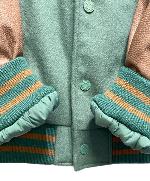 LEVI'S（リーバイス）LEVI'S (リーバイス) LEVI'S スタジャン PC9-A8561-0000 グリーン×ブラウン サイズ:Mの古着・服飾アイテム
