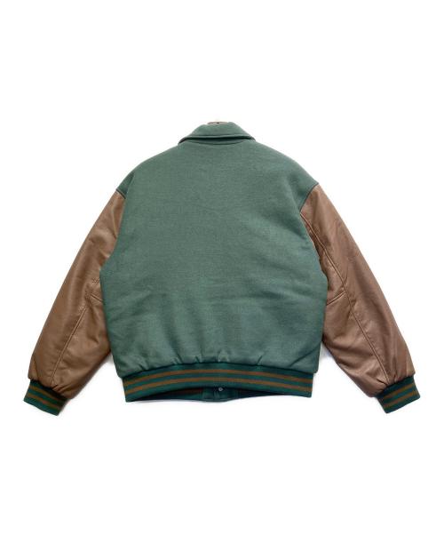 LEVI'S（リーバイス）LEVI'S (リーバイス) LEVI'S スタジャン PC9-A8561-0000 グリーン×ブラウン サイズ:Mの古着・服飾アイテム