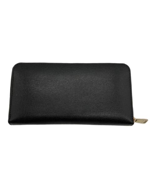 FURLA（フルラ）FURLA (フルラ) ラウンドファスナー財布 ブラック 未使用品の古着・服飾アイテム