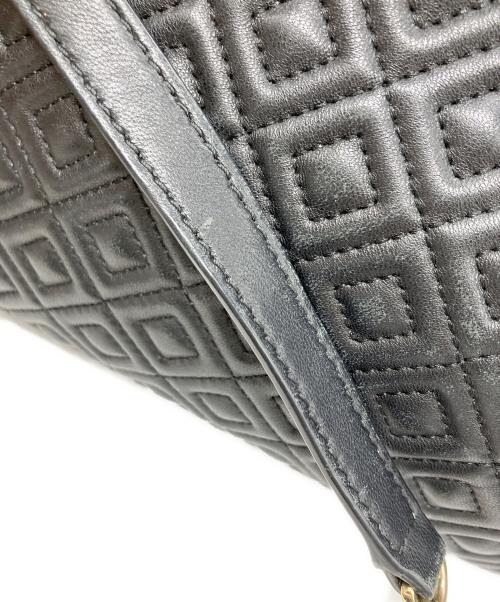 TORY BURCH（トリーバーチ）TORY BURCH (トリーバーチ) キルティングチェーンワンショルダーバッグ ブラックの古着・服飾アイテム