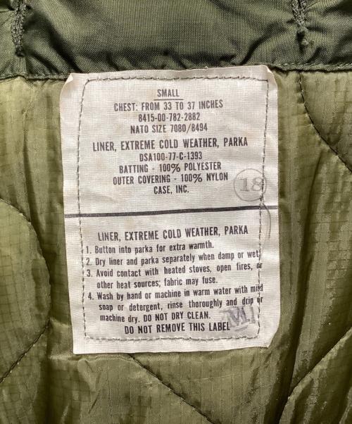 US ARMY（ユーエスアーミー）US ARMY (ユーエスアーミー) M-65ライナー付モッズコート グリーン サイズ:ＳＩＺＥ　Ｓの古着・服飾アイテム