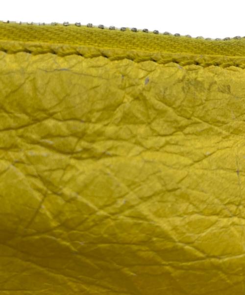 BALENCIAGA（バレンシアガ）BALENCIAGA (バレンシアガ) スーパーマーケット クリップM クラッチバッグ イエロー×ブルーの古着・服飾アイテム