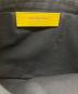中古・古着 BALENCIAGA (バレンシアガ) スーパーマーケット クリップM クラッチバッグ イエロー×ブルー：10000円