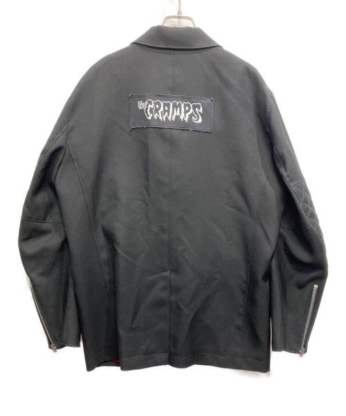 DSQUARED2（ディースクエアード）DSQUARED2 (ディースクエアード) ジャケット ブラック×レッド サイズ:54の古着・服飾アイテム