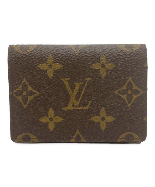 LOUIS VUITTON（ルイ ヴィトン）LOUIS VUITTON (ルイ ヴィトン) カードケース ブラウンの古着・服飾アイテム