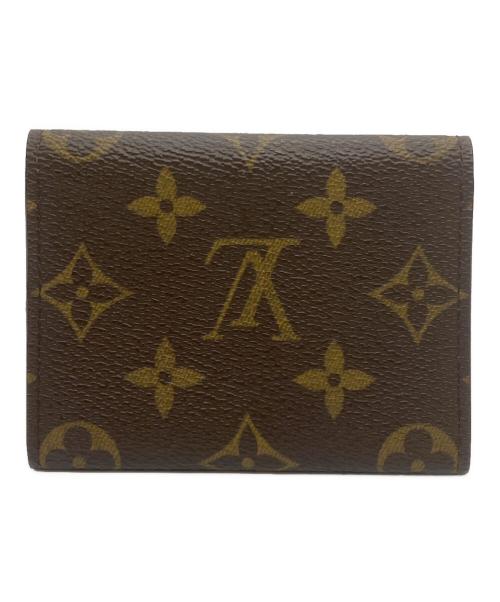 LOUIS VUITTON（ルイ ヴィトン）LOUIS VUITTON (ルイ ヴィトン) カードケース ブラウンの古着・服飾アイテム