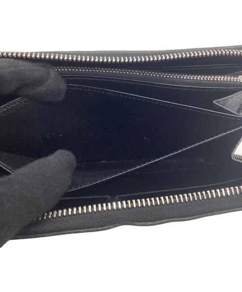 LOUIS VUITTON（ルイ ヴィトン）LOUIS VUITTON (ルイ ヴィトン) ラウンドファスナー財布 ブラックの古着・服飾アイテム